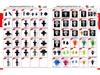 Transparent Plastic Boxed Buckle Set (200 PCS) for Honda, Toyota, Ford, Chrysler Cars