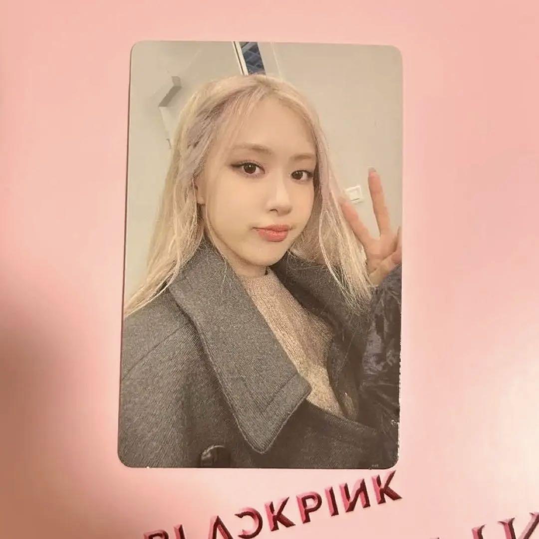 

[USED] ROSE BLACKPINK BORN PINK VINYL Trading Card 1