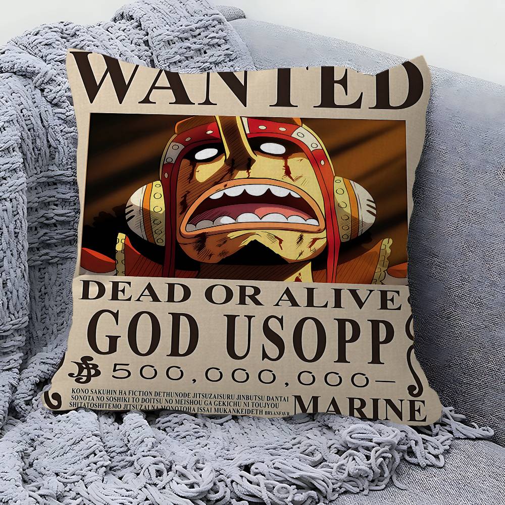 

Аніме One P-Piece L-Luffy-Zoro Подушка Подарунок Декор для дому та офісу Спальня Диван Автомобіль Наволочка 45x45 65cmx65cm