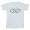 Peter Pan And Wendy Mens Chest Logo Cotton T-Shirt
