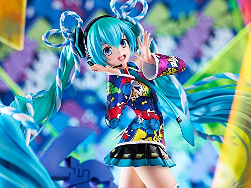 Seria Vocală Personaj 01 Hatsune Miku Hatsune Miku MIKU EXPO a 5-a UTA X KASOKU figurină pictată la scară 84816 Anniv. / LuckyOrb Ver. 1/8 ABS&PVC