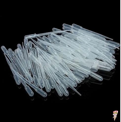 

10/20/100Pcs 2/3ML Laboratory Tools Pipettes Plastic Disposable Graduated Pasteur Pipette Dropper Polyethylene Makeup Tools