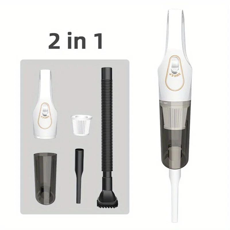 5 In 1 Cordless Vacuum Cleaner, Lightweight & Portable Vacuum Cleaner with 6000Pa Powerful Suction,30 Mins Runtime for House