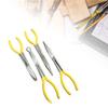 Long Reach Hose Grip Pliers 11Inches Long Nose Pliers Hose Gripper Pliers Spark Plug Boot Removal Pliers Serrated Jaw