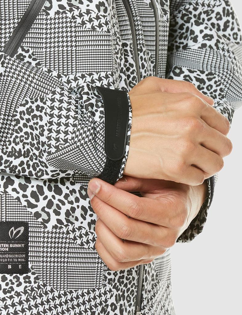 Kontynuacja standardowego produktu odzież przeciwdeszczowa topy zwierzę odporność na ciśnienie wody przepuszczalność wilgoci Deszcz golf 6 [Master Bunny] Męska (Wzór Glenn,