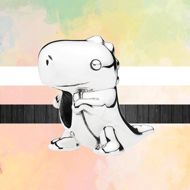 Neue Tier Stil Glückliche Katze Hund Panda Bär Löwe Schlange Kaninchen DIY Perlen Fit Original Mode Charms Silber Farbe Armbänder schmuck