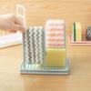 1 Set Storage Rack Eco-friendly Detachable Plastic Dish Cloth Drying Storage Rack for Home