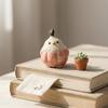 Knoblauch Vogel Tee Haustier Ornament Figuren Handwerk Kreative Dekoration Heimdeko Büro Schreibtisch Dekoration, Idee Festliches Geschenk