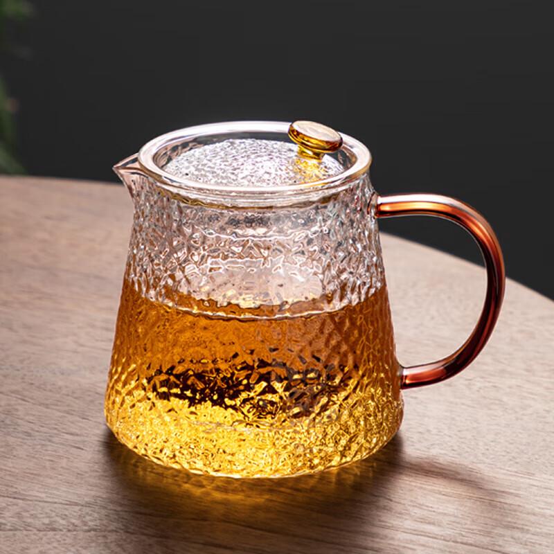 High-Temperature Glass Teapot with Infuser