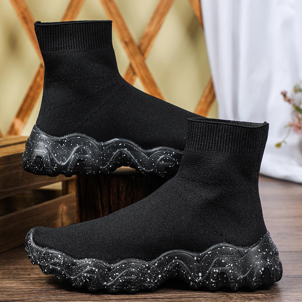 Neue atmungsaktive Socken Schuhe mit Fliegenwebung, lässige Sportschuhe, Outdoor, trendige Paarschuhe