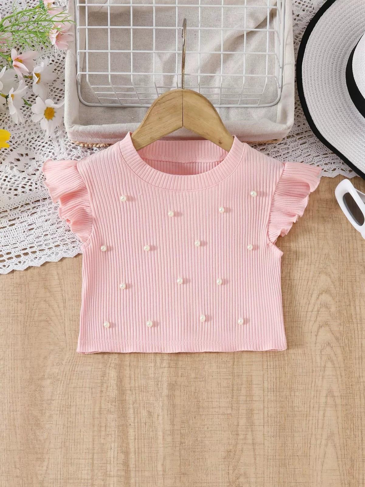 

Девочки Бисерный Безрукавный Жилет Детский Топ Для Малышей 130