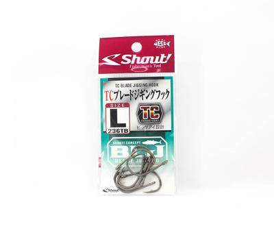 Shout 236TB TC Blade Jigging Hooks GS Tamanho L (2/0) (1117)