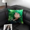 O-One Punchh Man Tatsumakii Cushion Cover Natural Linen Organic Fabric Double-Sided Printing Sofa Home Decor Gift Pillow Case