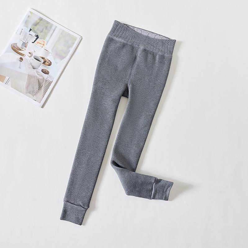 Children's Leggings Spring and Autumn Combed Cotton New Autumn Vertical Stripes V-waist Outer Wear Foot Pants