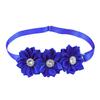50/100pcs Cute Flower Dog Bow Ties Petals Mix Colors Dog Grooming Accessories Pet Flower Bows With Diamonds Cat Bowties Collar
