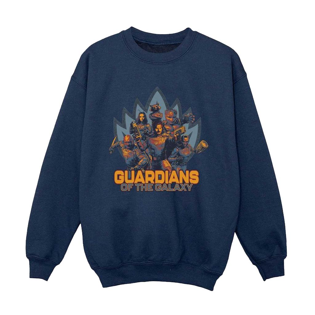 Guardians Of The Galaxy Volume 3 Boys Shield Sweatshirt