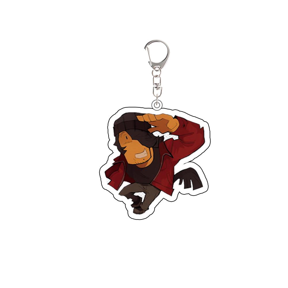 

Game Peripherals Lampert PartyNoob INFECTED Acrylic Keychain Creativity Backpack Accessories Valentine s Day Festival Gift