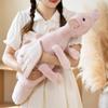 30/50/70/90cm Flying Dragon Cartoon Plush Toy With Wings Blue Green White Pink Long Dragon Plush Toy Pillow Gift For Boys Girls