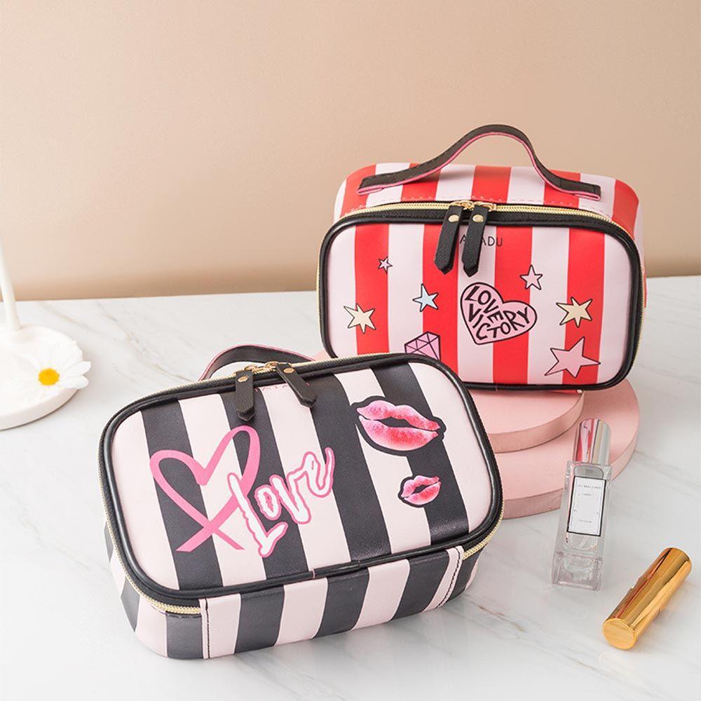 

Multi-function Travel Storage Handbag Korean Storage Bag Women Cosmetic Bag Waterproof Makeup Bag A