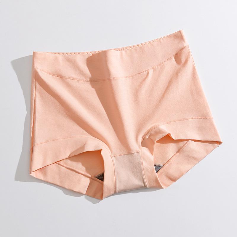 Damen Boyshorts mit hohem Bund und Bauchkontrolle: Einfarbig, Atmungsaktive Baumwolle, Bequeme Unterwäsche mit antibakteriellem Graphen-Zwickel