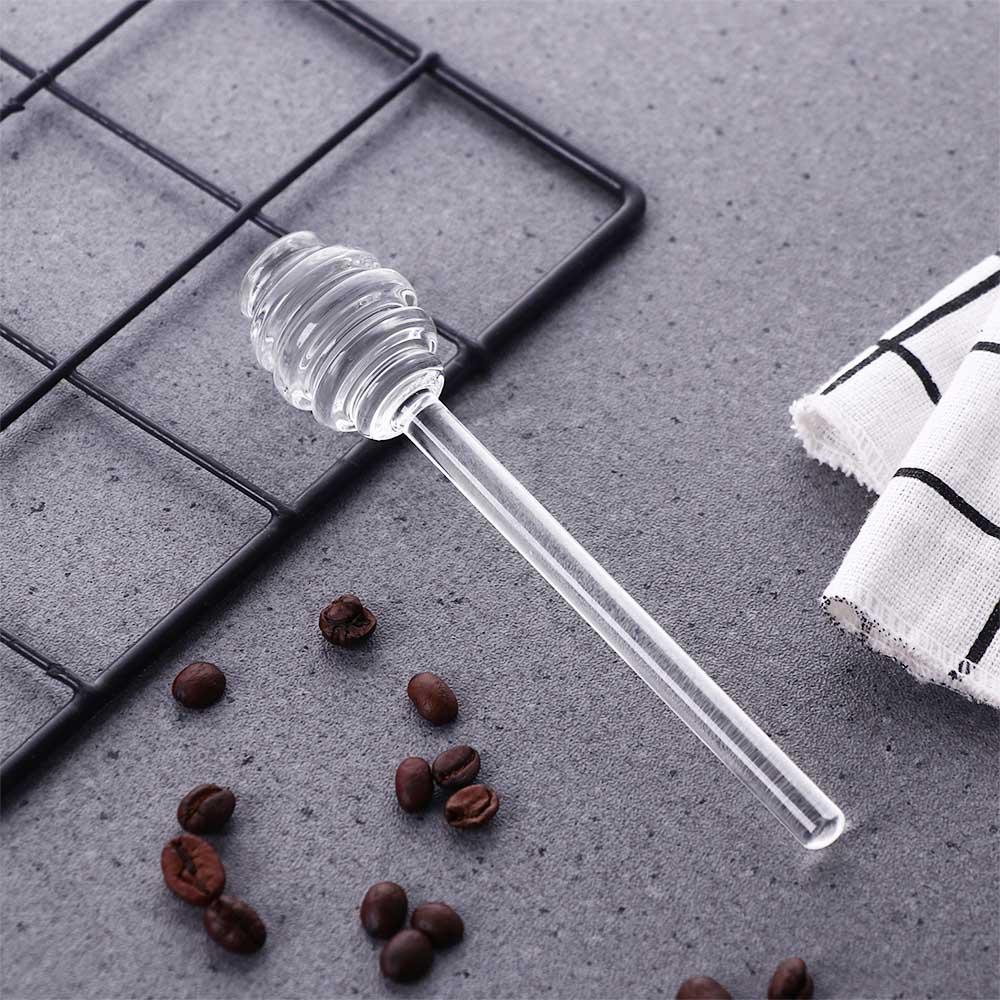 Kitchen Cooking Drizzler Comb Dispenser Spoon Stirrer Honey Dipper Mixing Stick