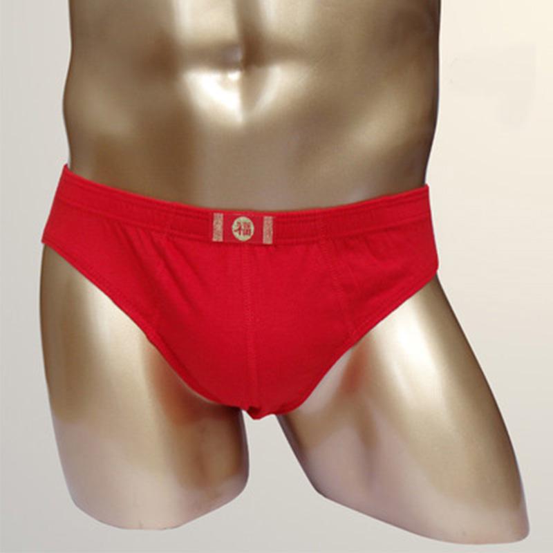 ONEFIT Mens Cotton Underwear Summer Low Waist Hollow Hit Color Briefs