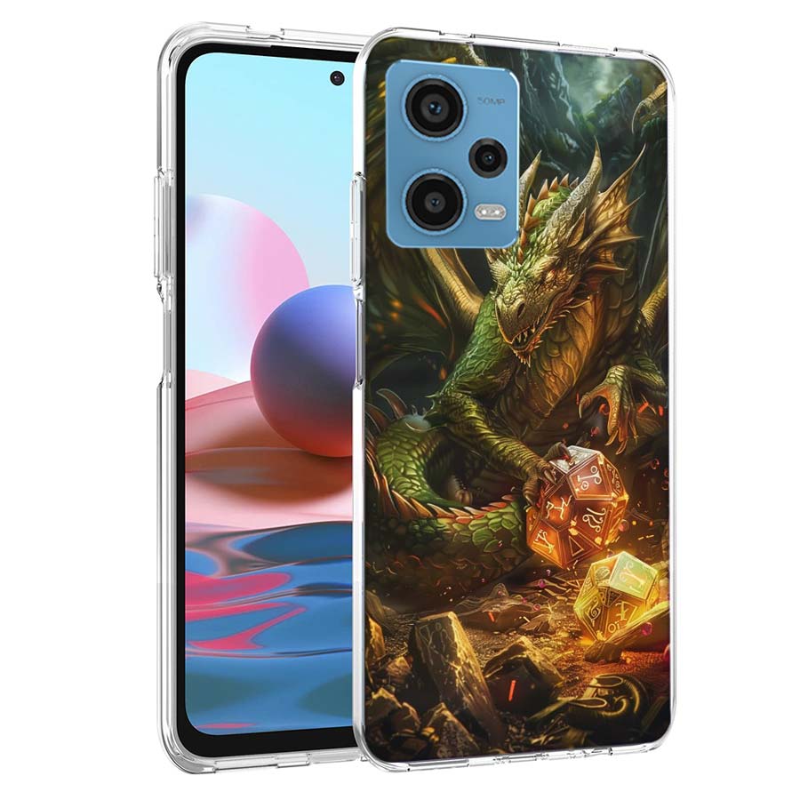 Game D-Dungeons D-Dragons D-DND Phone Case For Redmi Note 13 12 14 15 Pro Plus 13R 11 11T 11E 11S 10 Pro 10S 9 9S Cover Cell Cle