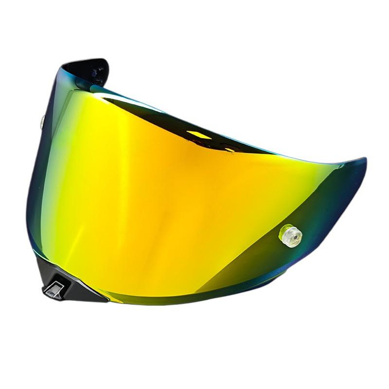 KYT TT REVO Helmet Visor: Universal Photochromic Anti-Fog Film for Day/Night Cycling