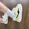 Light yellow color scheme Guochao niche bread shoes women's ins tide 2025 new versatile student board shoes