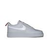 Nike Air Force 1 Low 'Cut Out Swoosh - White' (Unisex) White / University Red Skateboard Shoes DO6709 100