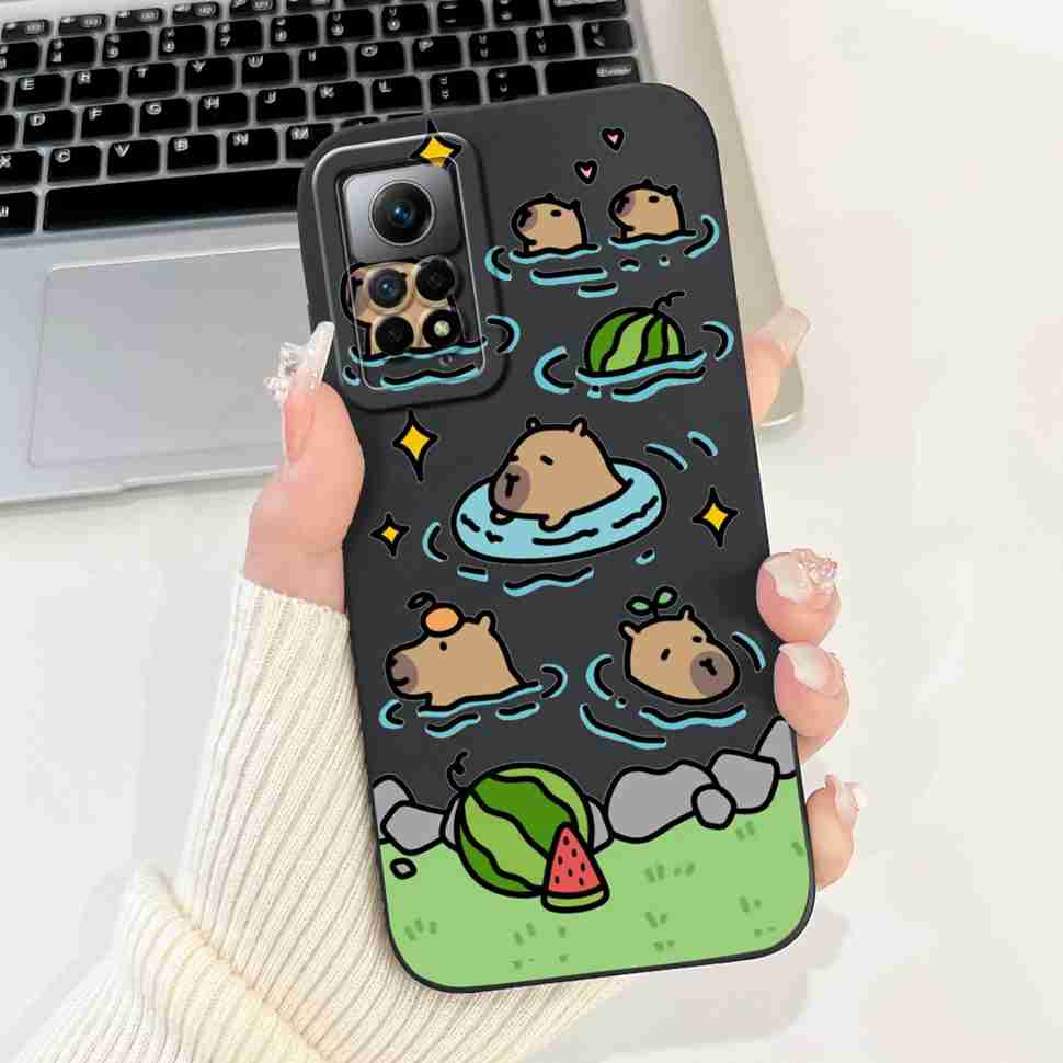 For Xiaomi Redmi Note 12 Pro 4G Case Colorful Painted Cover Soft Slim Phone Case For Redmi Note12 Pro 12Pro 4G Back Cover Capa