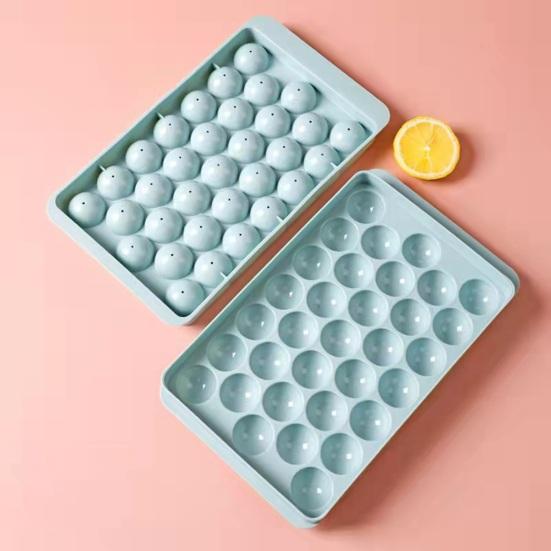 33 Ice Hockey Puck Ice Cube Mold Tray Easy Release Food-Grade Ice Cube Maker Whiskey Cocktail Kitchen Tool Accessories