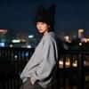 Cat Ear Beanies Skullies Women Winter Warm Plush Cartoon Thermal Cap Korean Girl Outdoor Snow Pullover Hats