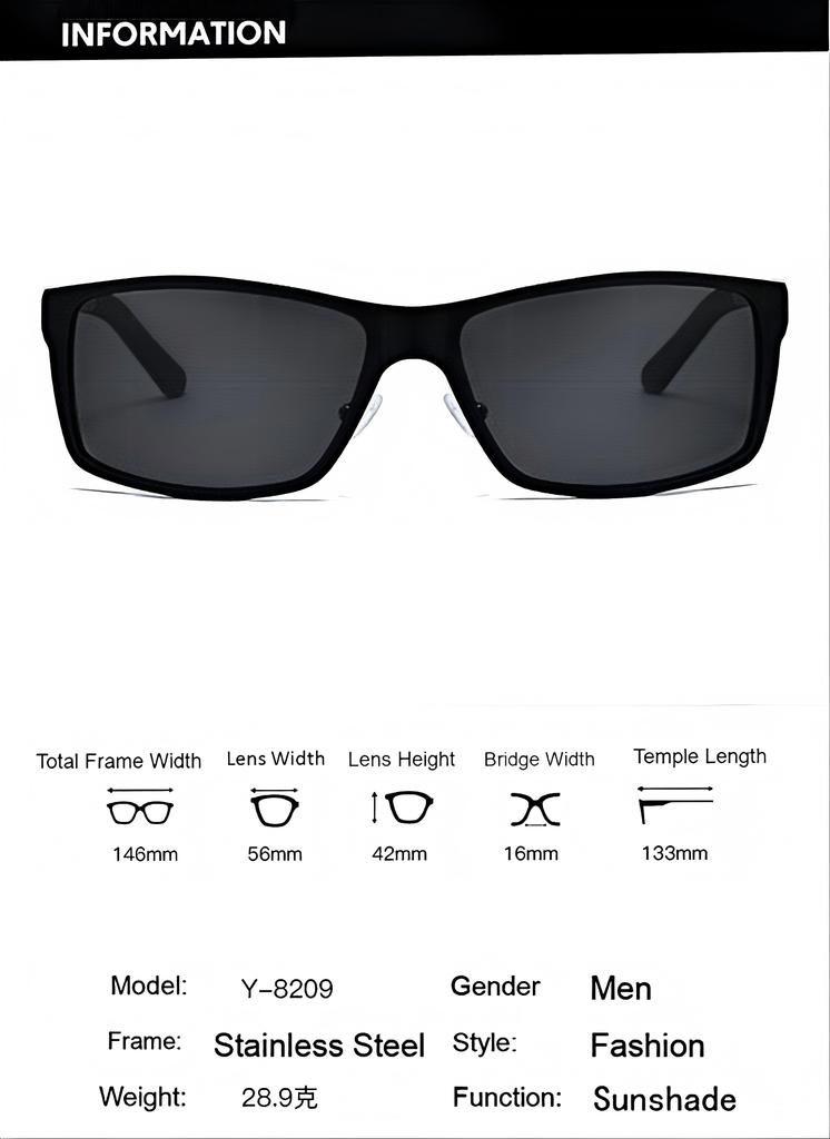 Unisex Polarized Sunglasses Lightweight Comfortable Outdoor Sports Cycling Eyewear with % UV Protection for Driving