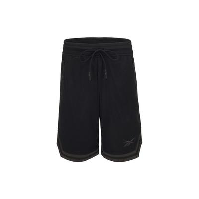 Hoop Shorts Solid Color Loose Breathable Mesh Drawstring Casual Shorts Unisex Shorts Black 23RCS629U001