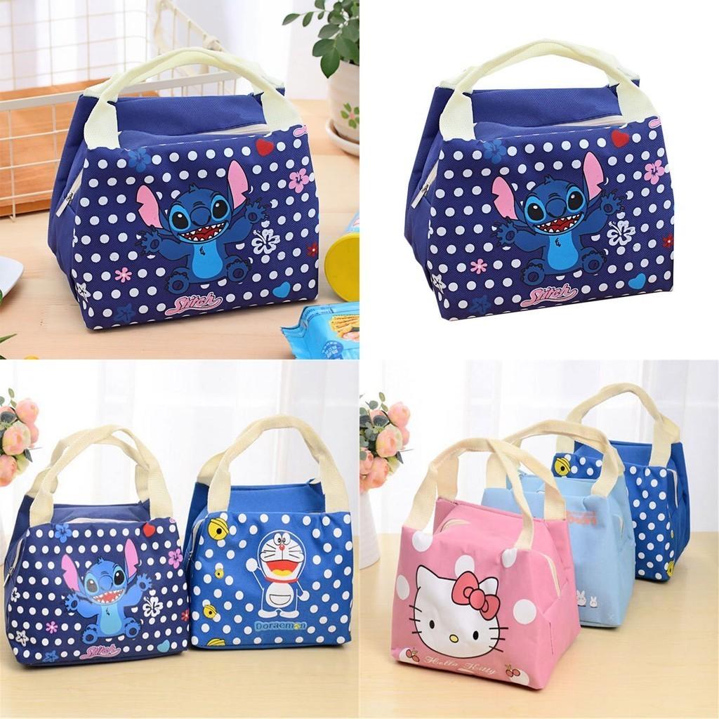 Doraemon Totoro Stitch Wasserdichte Niedliche Lunchtasche mit Großer Kapazität