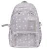 Schultasche transparent dekorativ Schmerzbeutel Rucksack Sternenaufdruck Schultasche zweidimensionales Abzeichen Display Mittel- und Oberstufenschüler Schultasche