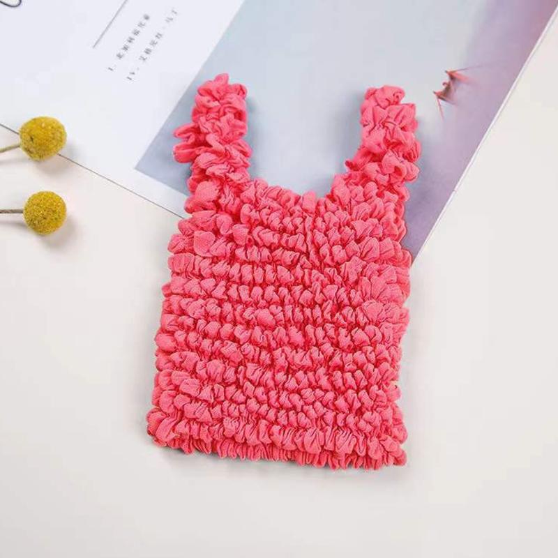 

Pineapple Elastic Shopping Bag Foldable And Retractable Storage Bag Large Capacity Bubble Elastic Portable Handbags For Storage