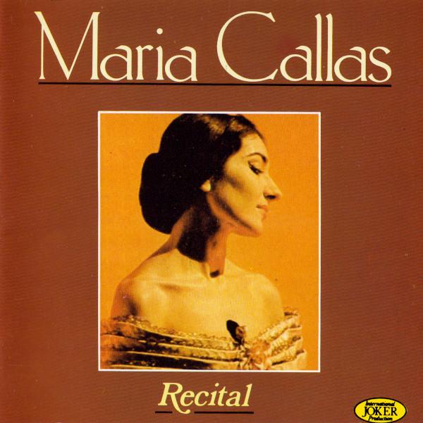 

CD MARIA CALLAS - Recital CD44104 International J 1987 Japan Classical Used