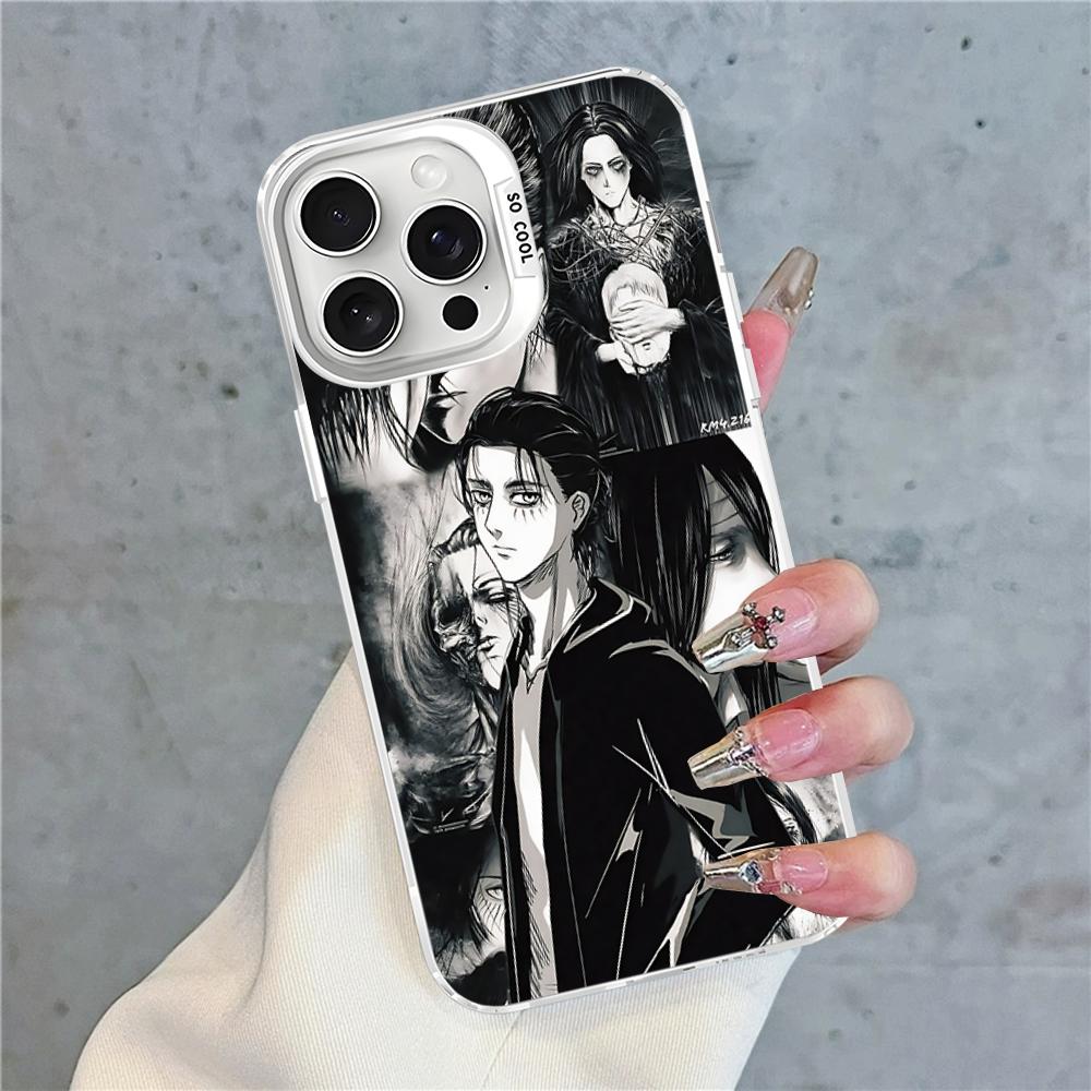 Levi Eren Jaeger Phone Case For IPhone 16 15 14 13 12 11 Pro Max X XR XSMAX 8 7 Plus Matte Shockproof Back Cover
