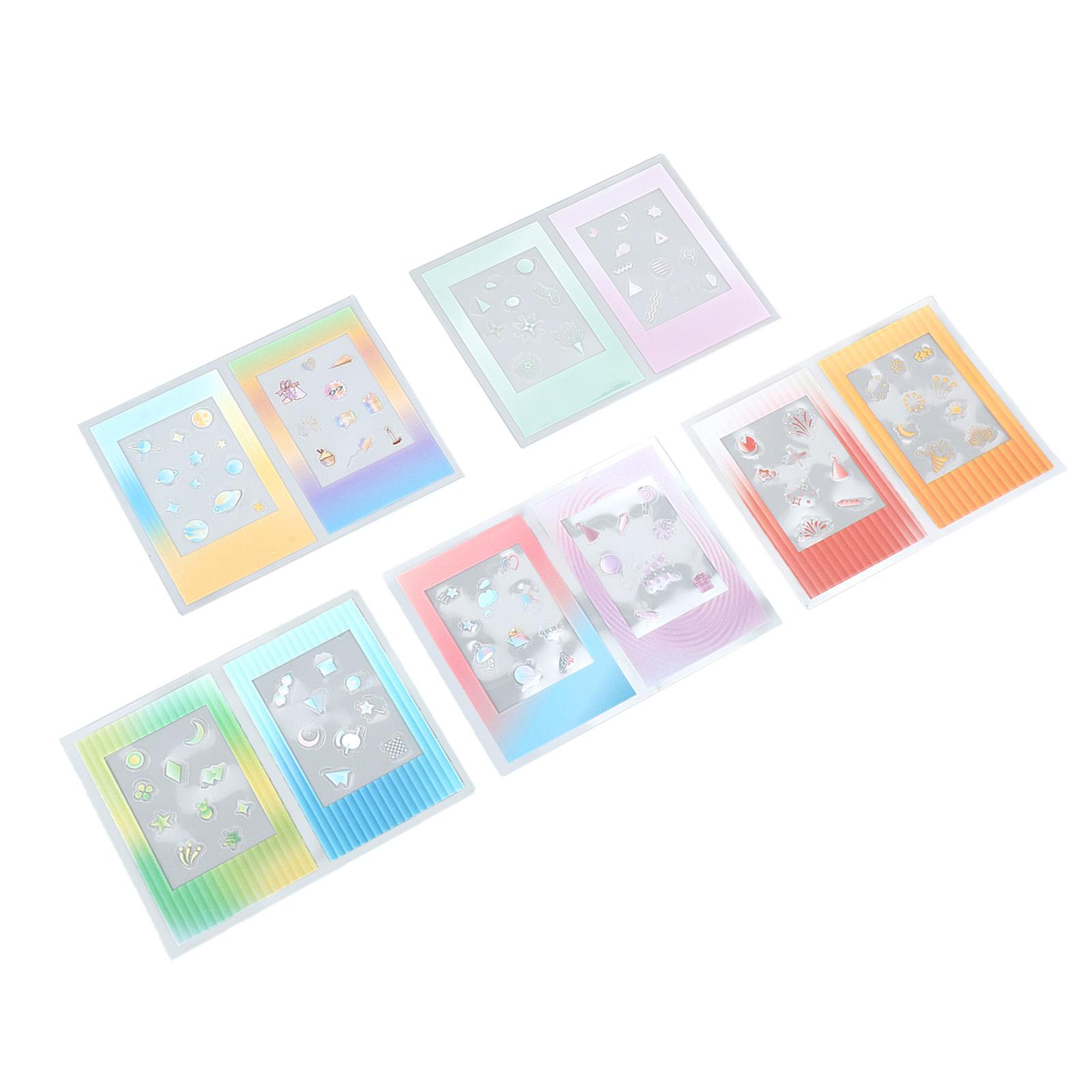 

10 шт. наклеек-фоторамок, универсальные наклейки для скрапбукинга своими руками для дневника, блокнота, фотоальбома, стиль 2 Style 1