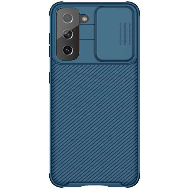 

Для Samsung Galaxy S21 5G NILLKIN Чорний Дзеркальний Pro Серії Camshield Повний Захист Пилозахисний Стійкий до Подряпин Чохол для Телефону For Samsung Galaxy S21 5G синій