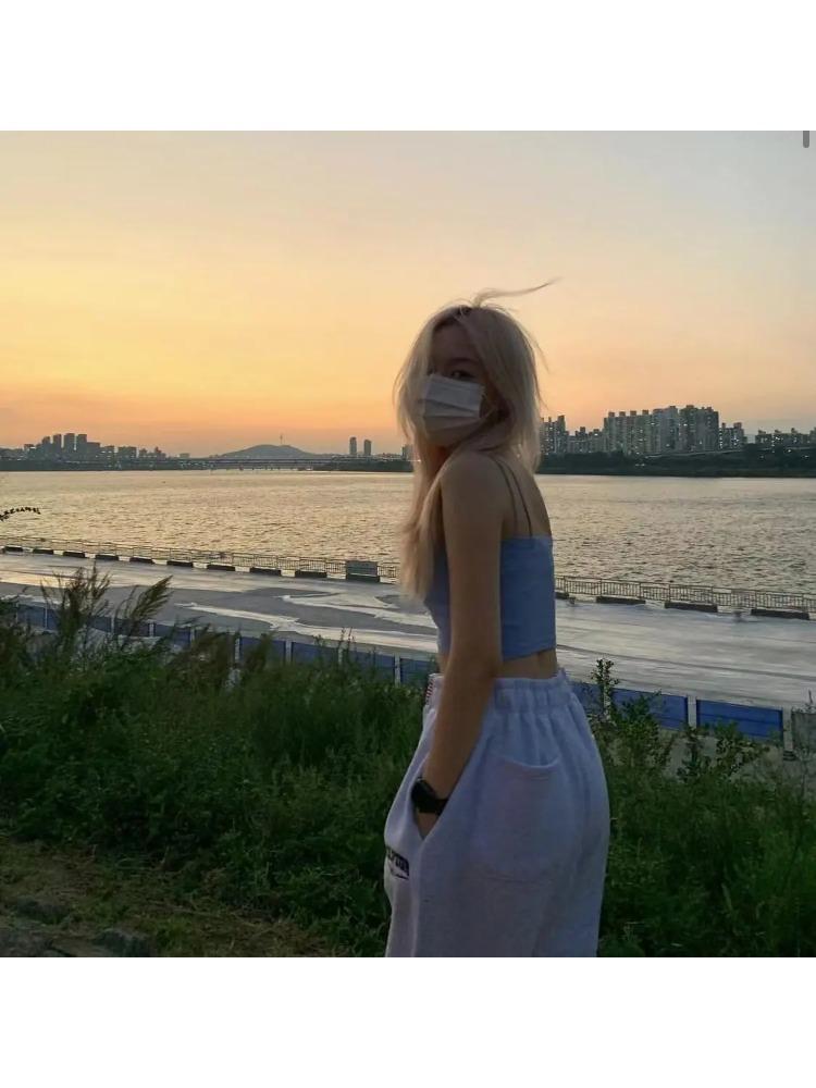 Ležérní Korejská móda Tepláky Ženy Hip Hop Streetwear Joggers Volné Vintage Kalhoty Harajuku Hippie Kalhoty Žena