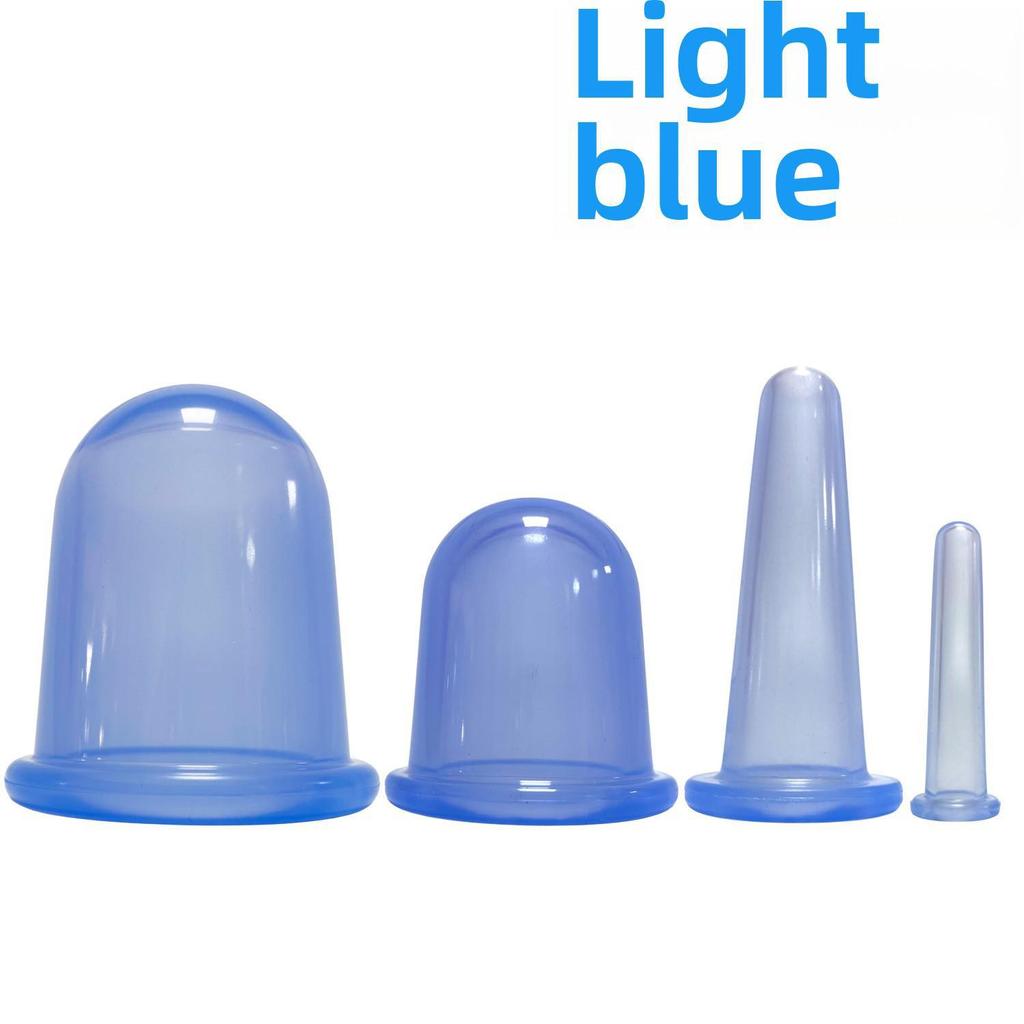 Silicone Transparent Negative Pressure Cupping Device for Home Massage and Moisture Absorption