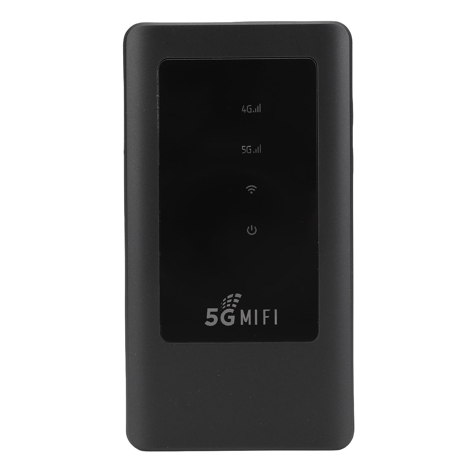 

5G WiFi Hotspot IP54 Water Proof 2.77Gbps 16 Devices SIM Slot Mobile Hotspot Router 2.4G 5.8G Dual Band for Travel Use
