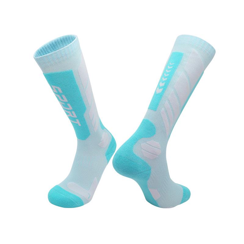 Merino Wool Ski Socks - Warm, Anti-Slip Snow Socks for Autumn and Winter Outdoor Sports