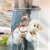 M-Portable Pets Outdoor Carrying Bag Dogs Cats With Harnesses Clip Adjustable Shoulder Handheld Travel Carrier For Hiking Daily