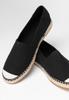 Wittchen Men's Espadrilles With Braided Toe Black, Black Textile Material