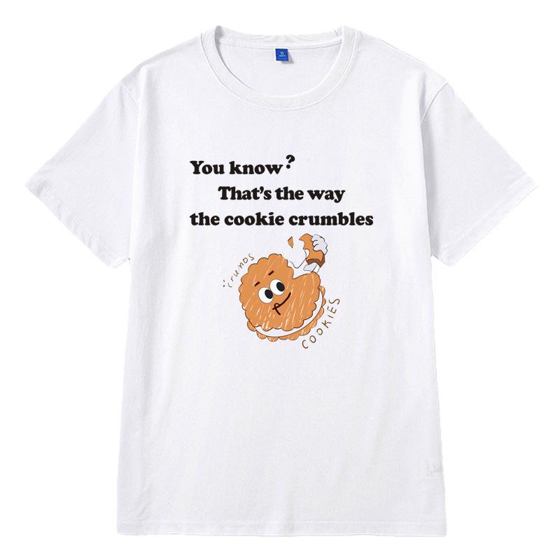 Seventeen Yoon Jeonghan Unisex Cotton Short-Sleeved T-Shirt, Korean Style, Loose Fit, Summer Half-Sleeve