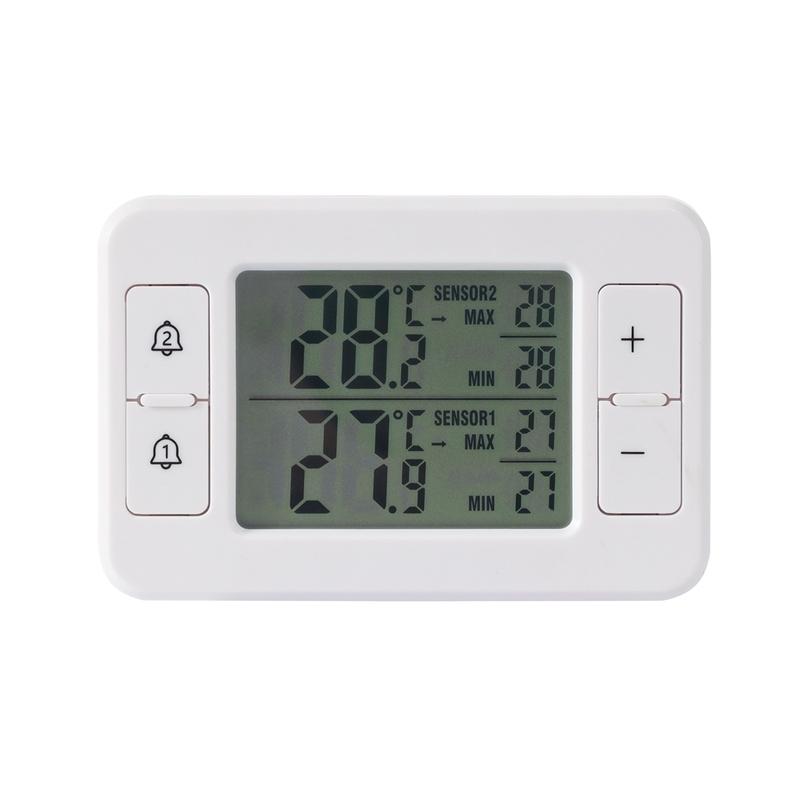 Wireless Digital Refrigerator Thermometer Accuracy Home Freezer Temperature Monitor Recorder -40℃~60℃ Temperature Sensor Alarm